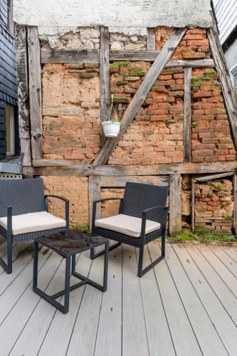 Pure old town in the heart of Marburg