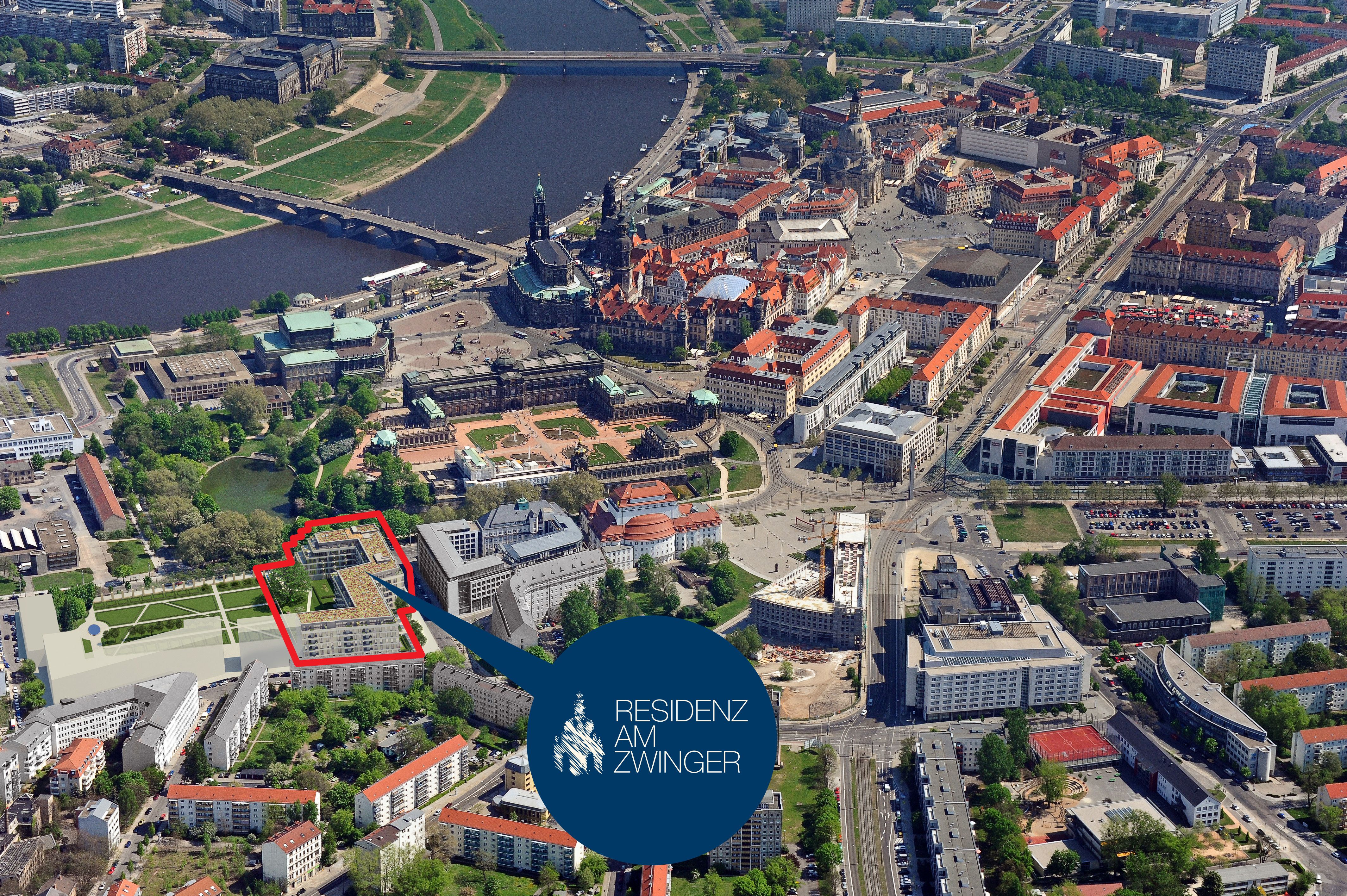 2-Room Apartment, Modern, High Quality, In The Centre Of Dresden, 15 Minutes Walking Distance To Mai - 3