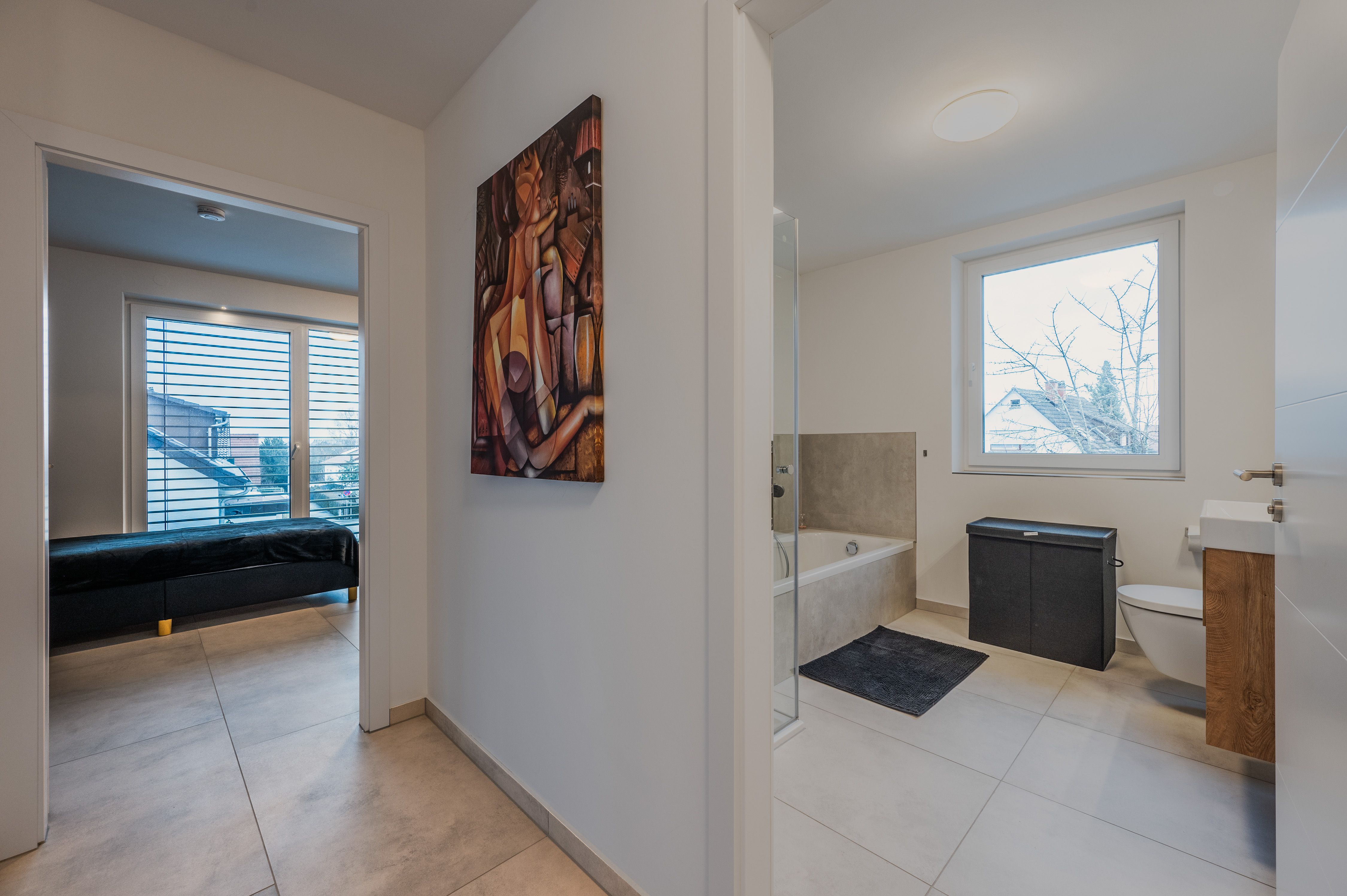 Luxury Studio "USM" Centre Böblingen I Fire Place I Terasse I Parken I Netflix - 11