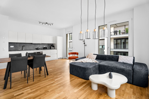 Luxus 2BR Apartment FRITZ I Balcony I next to Mercedes I Stuttgart I Kitchen I Home Office - Gallery - 10