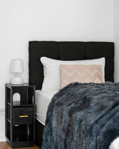 Luxus 2BR Apartment FRITZ I Balcony I next to Mercedes I Stuttgart I Kitchen I Home Office - Gallery - 8