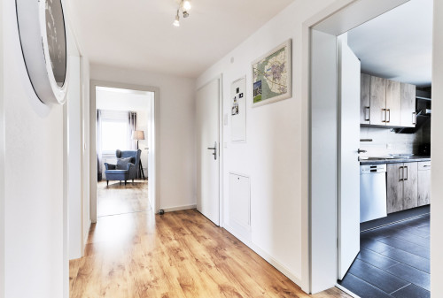 Comfortable city apartment with 3 bedrooms and balcony