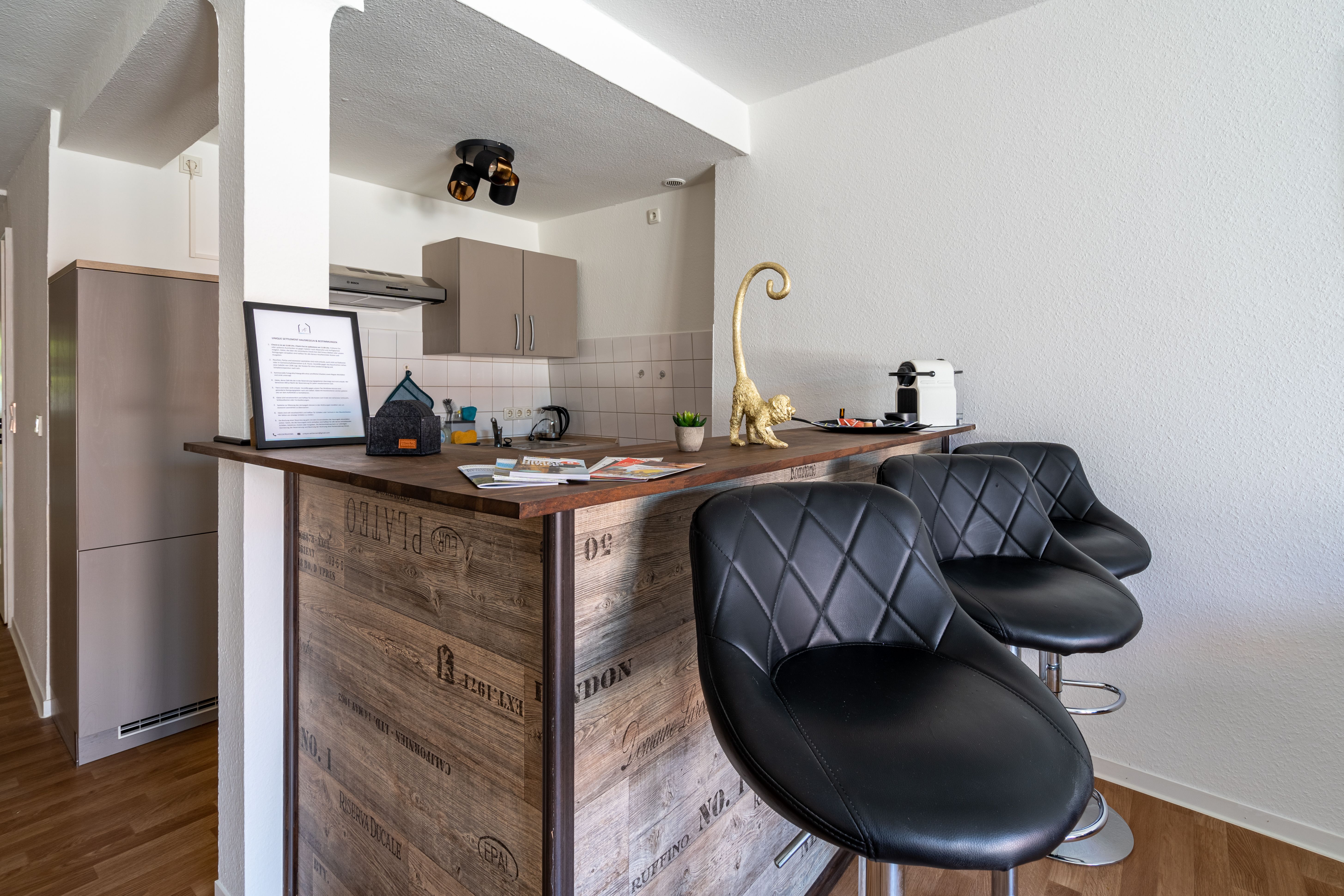  Stylish 2-Room Apartment 75m² Good Connection To Frankfurt | Balkony | Parking | Netflix  -  Stylish 2-Room Apartment 75m² good connection to Frankfurt | Balkony | Parking | Netflix  - Gallery -  7