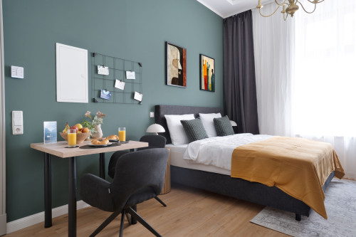 Deluxe studio in the center | kitchen | Wi-Fi - Gallery - 22