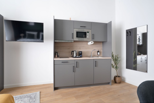 Deluxe studio in the center | kitchen | Wi-Fi - Gallery - 10
