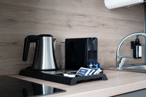 Deluxe studio in the center | kitchen | Wi-Fi