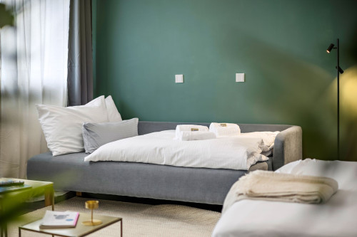 LUXOMES - Spacious Studio for 4 - Kitchen - Parking - Gallery - 14