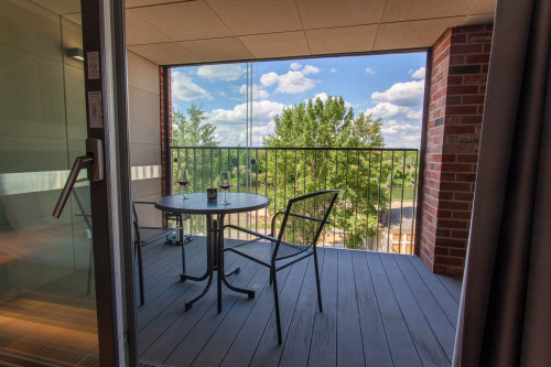 2-room apt. - new building, modern, close to the centre, Danube view, VAT included