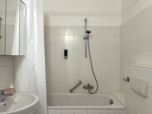 Trendy Double Bed studio in Osnabrück * center * parking * Wi-Fi * home2share - Gallery - 5