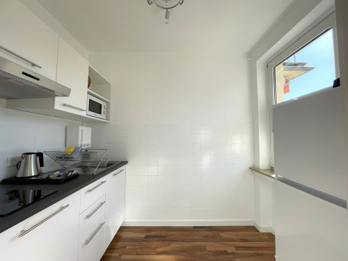 Trendy Double Bed studio in Osnabrück * center * parking * Wi-Fi * home2share