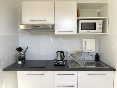 Trendy Double Bed studio in Osnabrück * center * parking * Wi-Fi * home2share