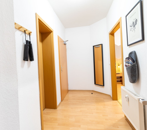 StadtNatur Apartment at Küchwald - with balcony, streaming TV, bathtub, workplace - Gallery - 11
