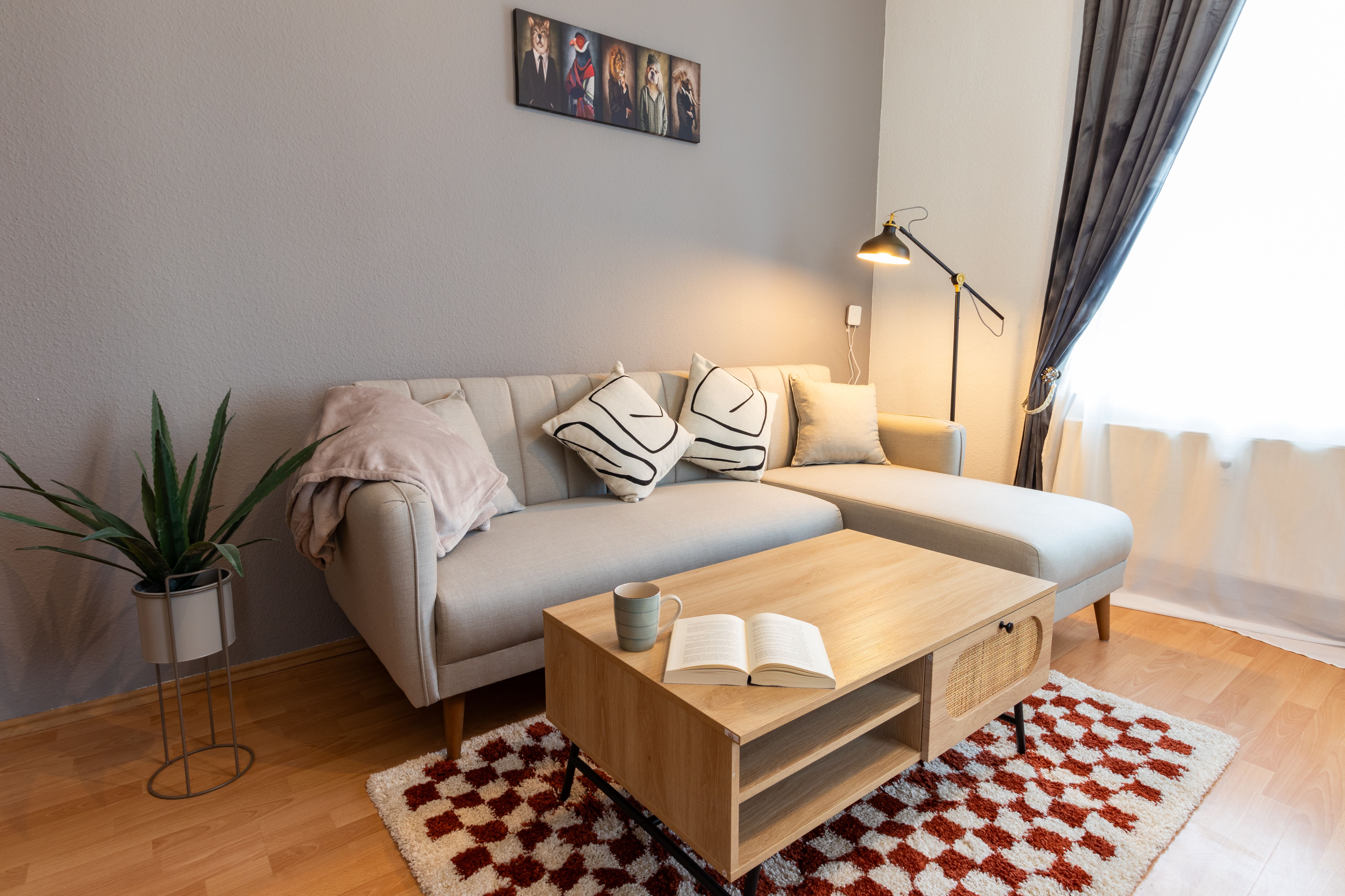StadtNatur Apartment At Küchwald - With Balcony, Streaming TV, Bathtub, Workplace - 11