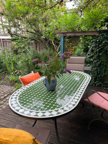 Beautiful corridor house with garden in Lübeck