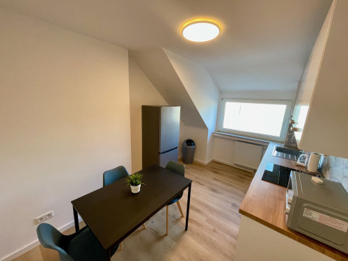 Modern Studio Apartment – 61 m² Near the City Center in Remscheid – Fully Furnished, No Deposit, Cleaning Service, City Registration! - Gallery - 12