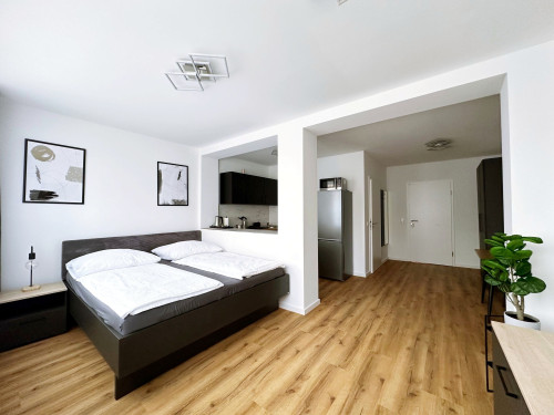 Cozy Double bed studio with Kitchen
