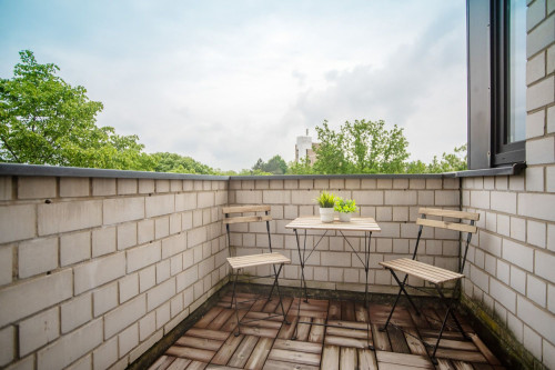 Quiet small Apartment with Sun-Balcony in Bonn