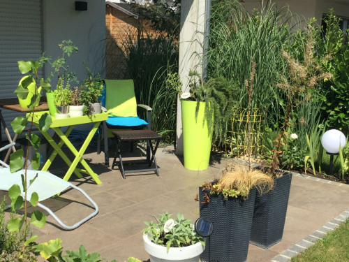 Junior Suite with terrace/garden, near station incl. Wifi, washing mach., terrace  - Gallery -  5