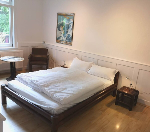 Spacious apartment with high ceilings in Town center