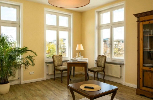 Furnished comfort apartment with a view of the Holsten Gate
