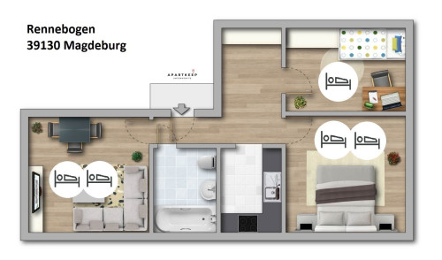 Apartment in Magdeburg 6 - Gallery - 10