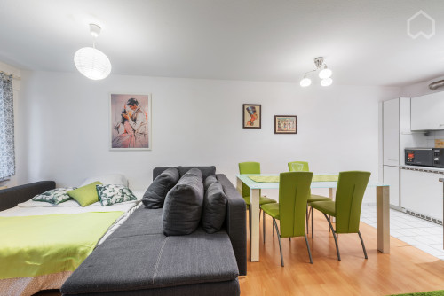 Bright 1-room apartment with balcony in Stuttgart Hedelfingen - Gallery - 14