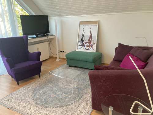 Elegant loft high above the gardens of Bonn-Bad Godesberg's Rüngsdorf quarter in