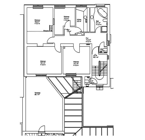 Modern 4-Room Apartment with Large Terrace – Fully Furnished, No Deposit, Cleaning Service Included! - Gallery - 22