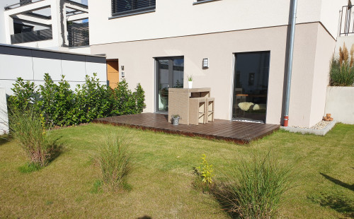 Modern and fantastic apartment with terrace and garden