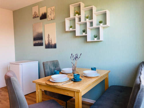 Cozy apartment with 4 single beds, kitchen-living room and large balcony in Bielefeld center - Gallery - 7