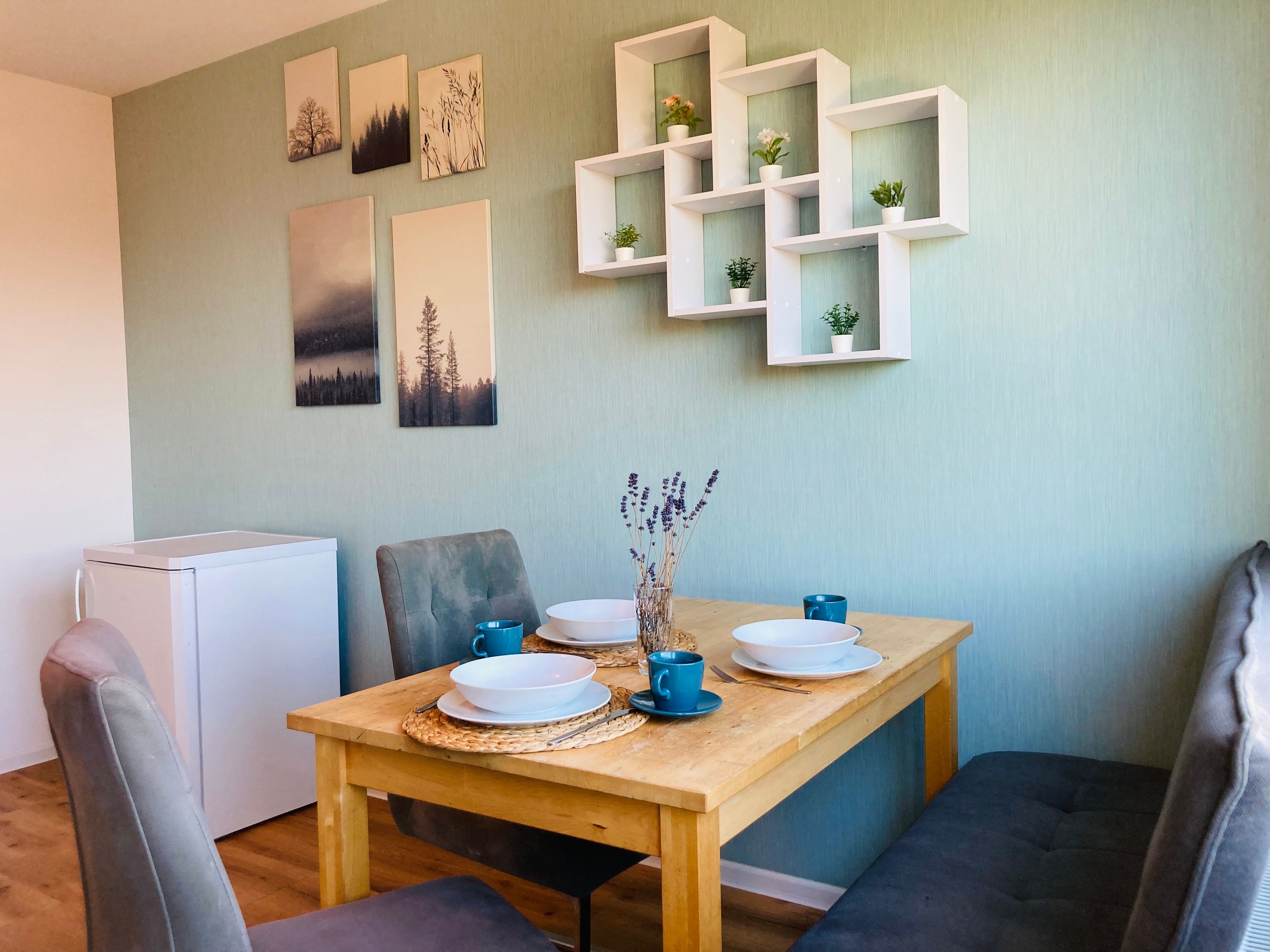 Cozy Apartment With 4 Single Beds, Kitchen-Living Room And Large Balcony In Bielefeld Center - 2