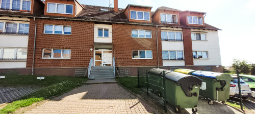 Terrace - Parking lot - TV in box-spring bed - Kitchen