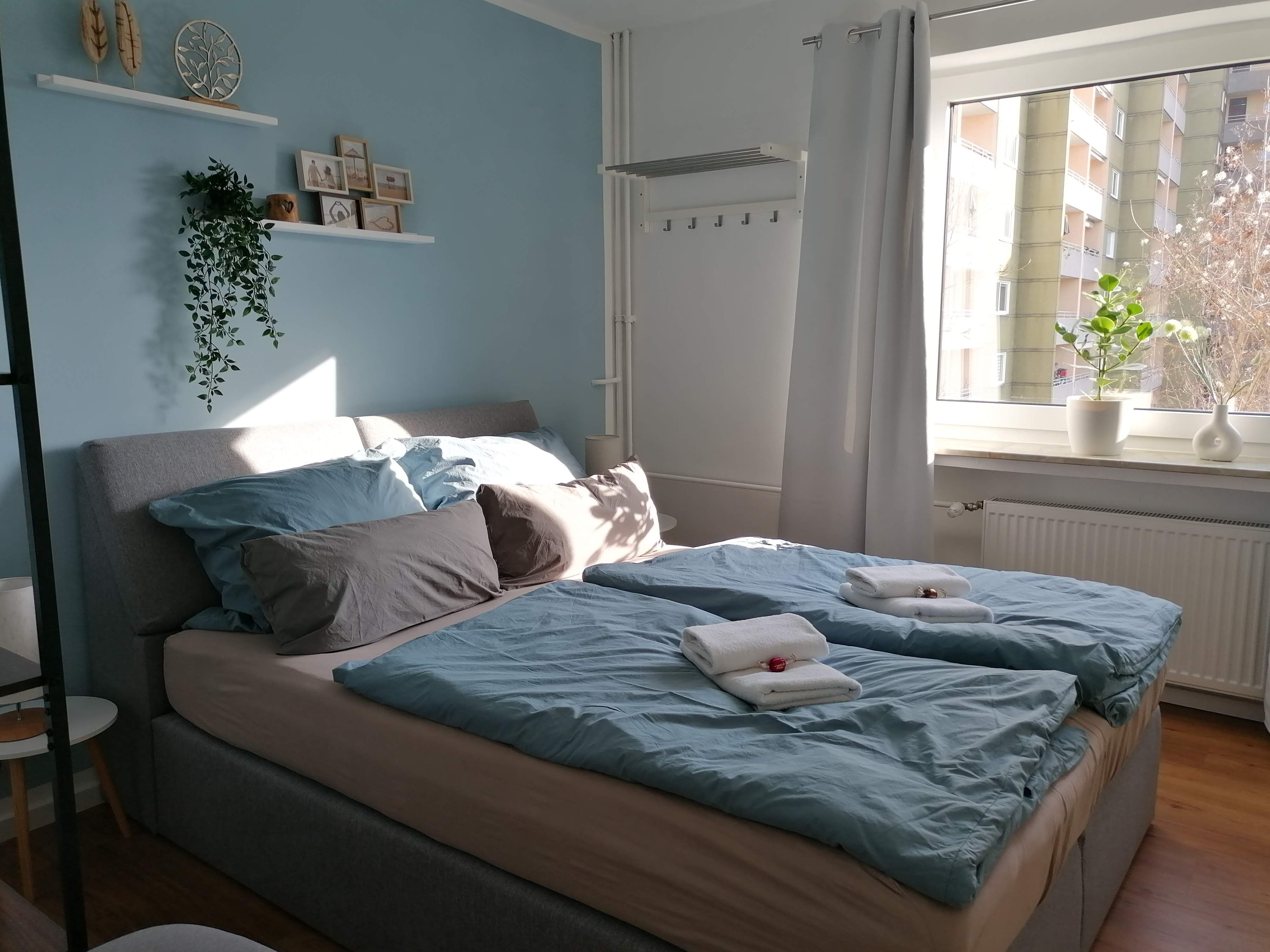 M-OASE Blue Design | Kitchen | Netflix I Balcony I Car Parking Space - M-OASE Blue Design | Kitchen | Netflix I balcony I car parking space - Gallery - 12