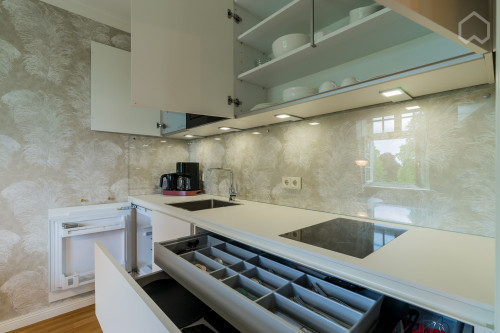 Spacious 1 room apartment with upscale furnishings at the Heiligen See in Potsdam - Gallery - 12