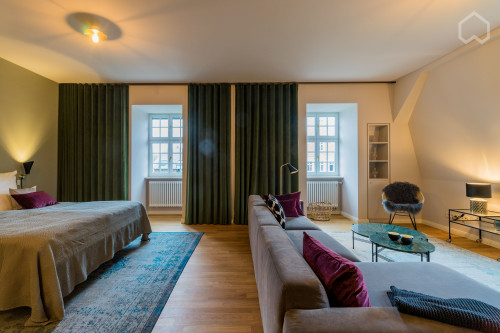 Spacious 1 room apartment with upscale furnishings at the Heiligen See in Potsdam - Gallery - 37