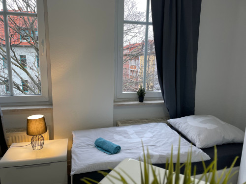 Apartment Hanseviertel - 2 bedrooms - 4 single beds - parking lot - Smart-TV - Gallery - 24
