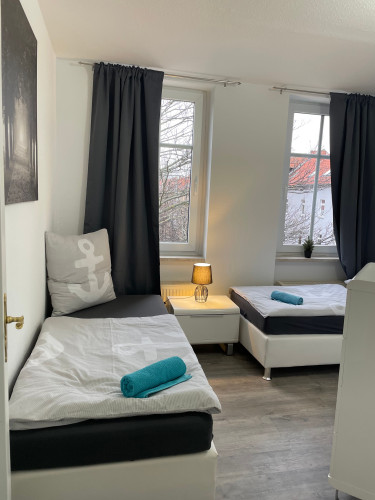 Apartment Hanseviertel - 2 bedrooms - 4 single beds - parking lot - Smart-TV - Gallery - 15