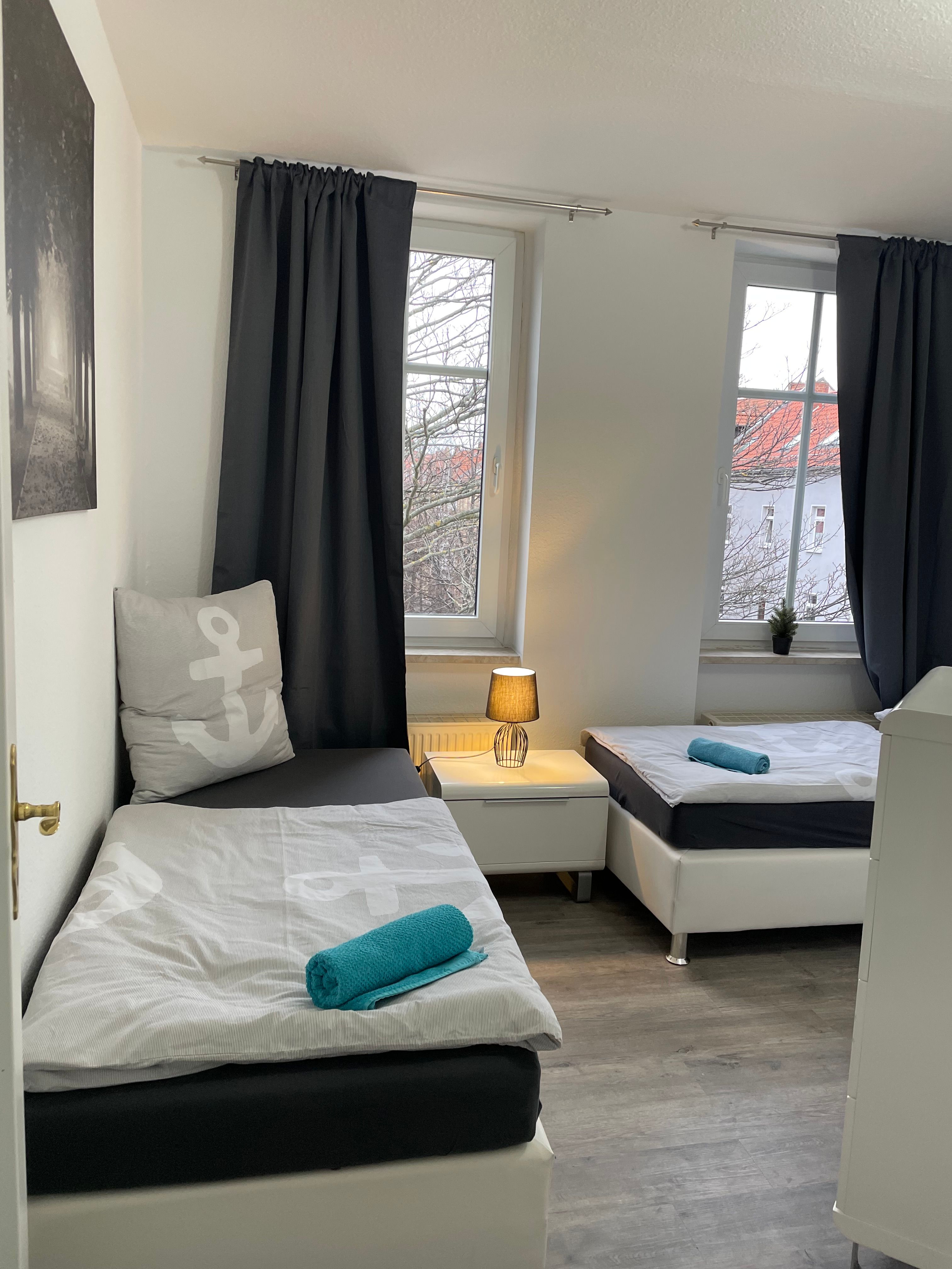  Apartment Hanseviertel - 2 Bedrooms - 4 Single Beds - Parking Lot - Smart-TV  -  Apartment Hanseviertel - 2 bedrooms - 4 single beds - parking lot - Smart-TV  - Gallery -  28