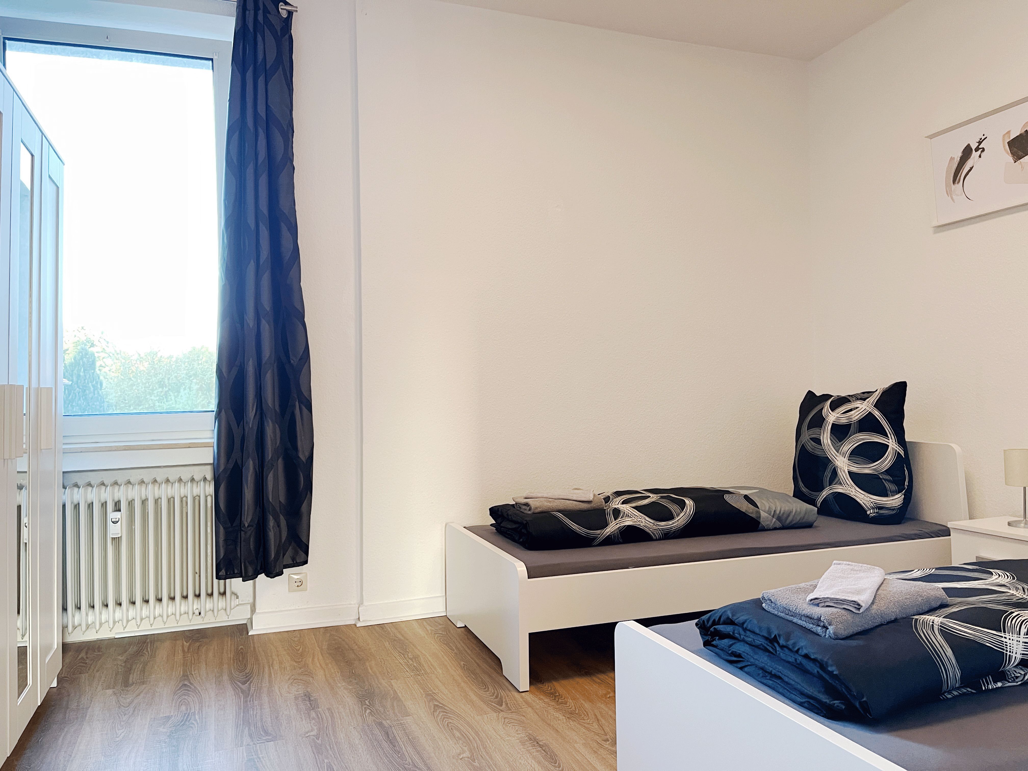  Awesome, Modern 6-Bed Apartment For Fitters In Osnabrück  -  Awesome, modern 6-Bed Apartment for fitters in Osnabrück  - Gallery -  13