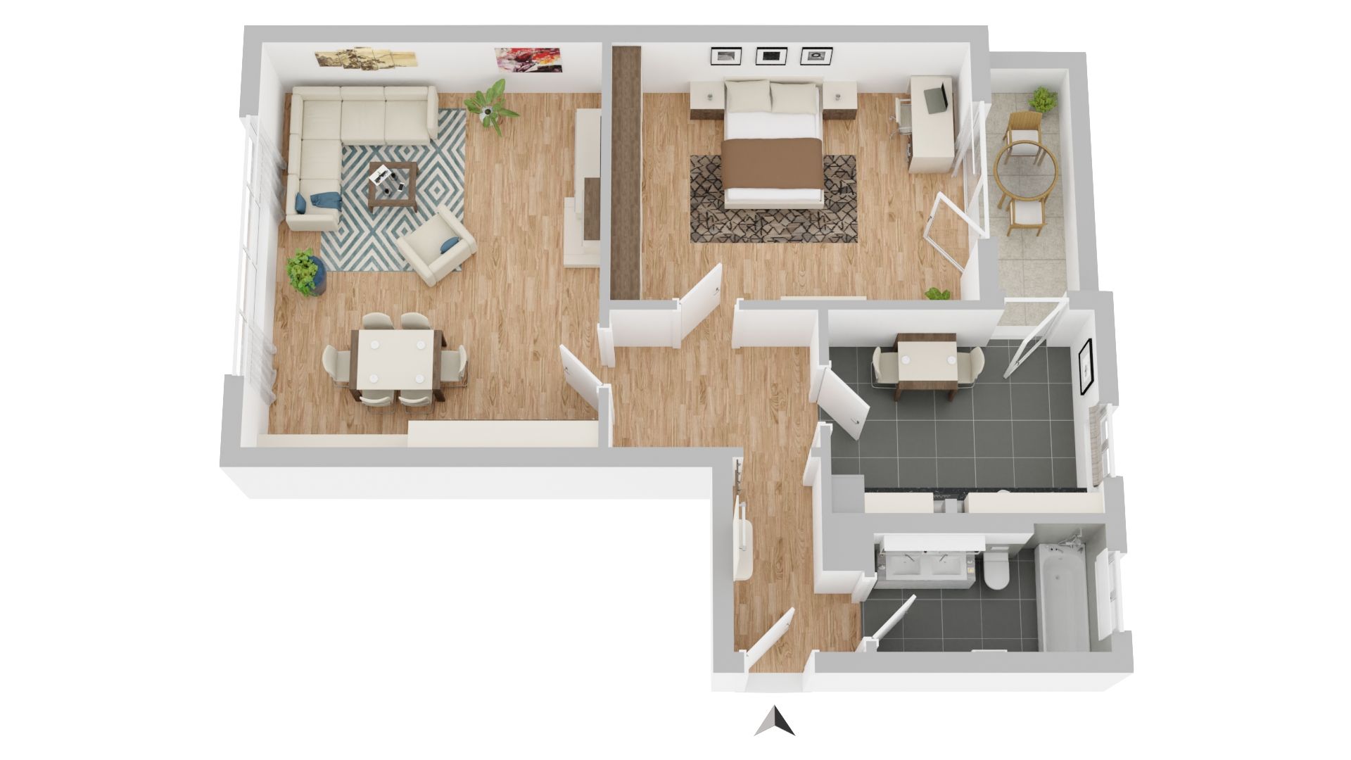 LEVEL22 | Charming, Balcony, Central Location Near Train Station - LEVEL22 | Charming, Balcony, Central Location Near Train Station - Gallery - 20