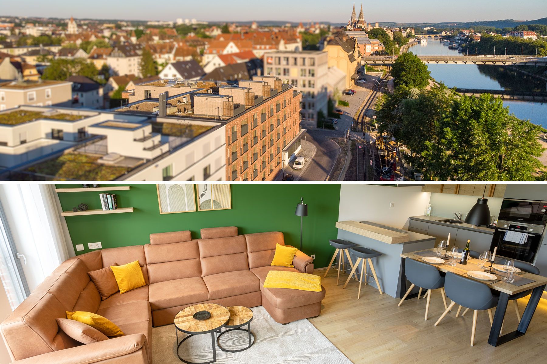 Premium 1-Bedroom Apartment, New Build, Central Location, River View, Air Conditioning, Rooftop Terr - 15