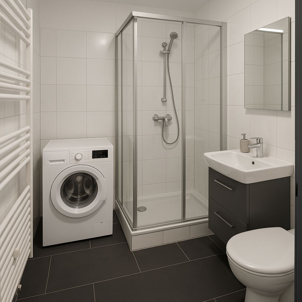  Bright Apartment In The Heart Of TownModerne 1-Zimmer Wohnung Mit Wohlfühlcharakter  -  Bright apartment in the heart of townModerne 1-Zimmer Wohnung mit Wohlfühlcharakter  - Gallery -  4