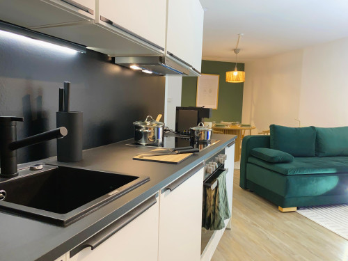 Unique Gem in Essen's Heart: High-Quality Studio Apartment in Former Air-Raid Bunker! - Gallery - 24