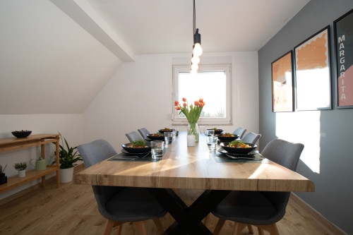110 sqm Penthouse | Fair/Airport – ZachaStay - Gallery - 10