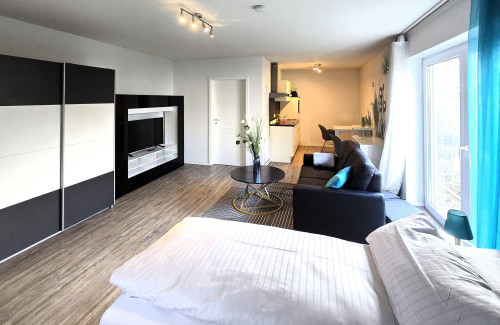 Premium Boardingapartment near Frankfurt airport fpr single or couple