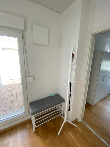 Penthouse apartment with a large terrace above the roofs of Bonn
