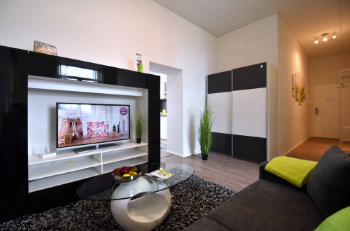 Very spacious apartment near airport - modernly furnished, fully equipped