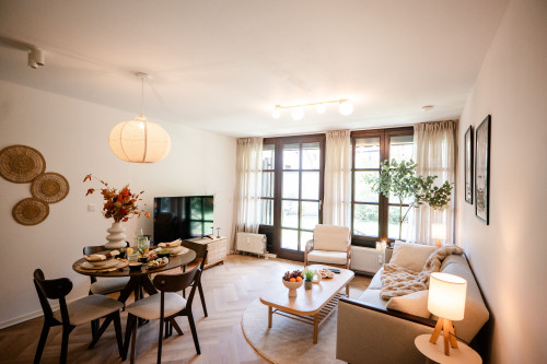 Furnished Apartment “Tokyo” w/ Garden – Near Würzburg Hospital