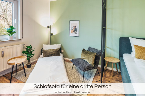 Apartment for 2/WIFI/Garage/Nespresso
