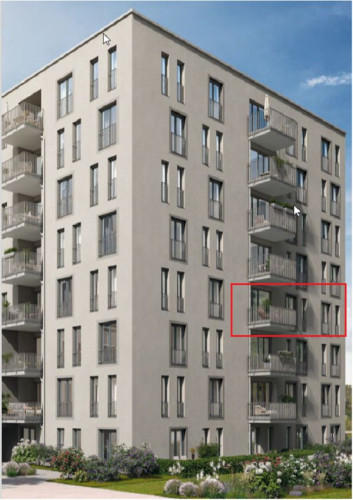 First occupancy, 2-room apartment with fitted kitchen and balcony. - Gallery - 17